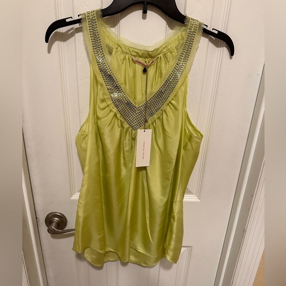 Rebecca Taylor sequins blouse